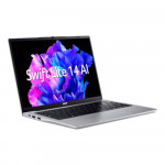Laptop Acer Swift Lite 14 AI SFL14-51M-56HS Core Ultra 5 125U/ 16GB/ 512GB/ 14 inch FHD+/ Win11/ Silver/ Vỏ nhôm/ 1Y