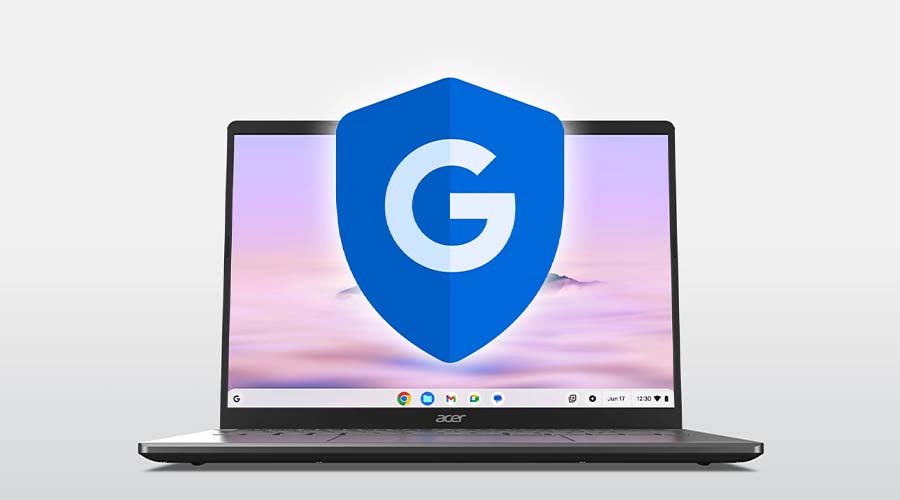 Chromebook Plus Enterprise 714 an toàn và bảo mật